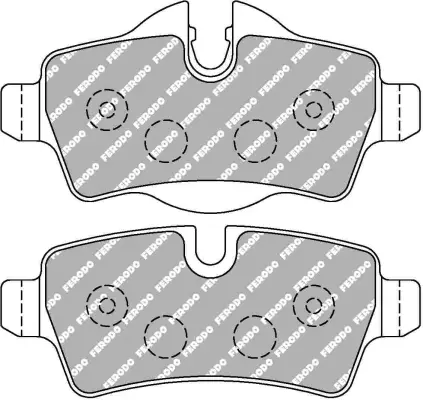 Product image of Ferodo DS2500 FCP1975H Brake Pads - MINI Cooper S R56 Rear