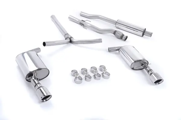 Product image of Milltek Exhausts Catback System Dual 100mm Jet - Resonated MINI R55 Clubman Cooper S