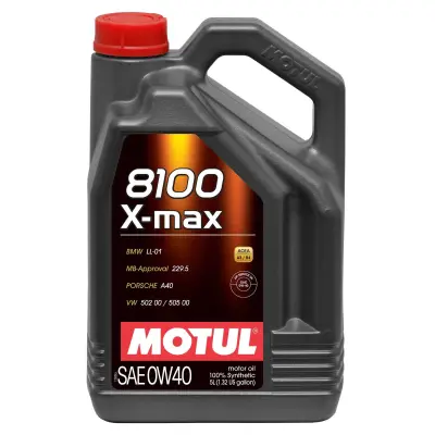 Product image of Motul 5ltr 8100 X-Max 0W40 Fully Synthetic Engine Oil