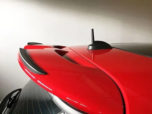 SMPS2012 Mini F56 JCW Pro Rear Spoiler Extension – Gloss Black ABS
