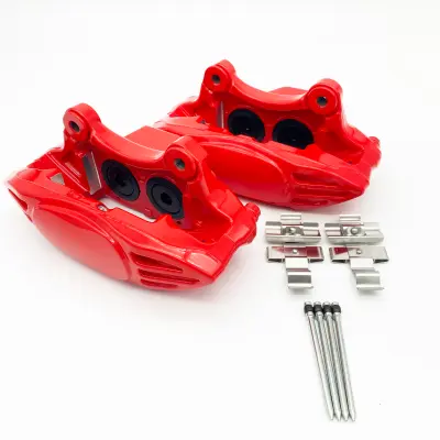 Product image of Budweg R53 R56 JCW Brembo Front Brake Calipers Upgrade 316x22mm