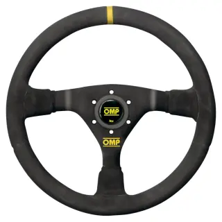 Product image of OMP 350mm WRC Steering Wheel - Black Suede