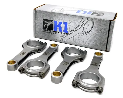 Product image of K1 Technologies Forged Billet H-Beam Conrods w/ARP Bolts R56
