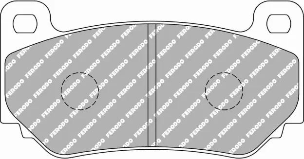 Product image of Ferodo DS2500 FRP3085H Brake Pads - AP Racing Big Brake 4 Piston Kit CP7611-1000 CP7600D46