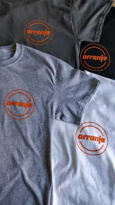 Product image of Orranje Logo & Address - Long Sleeve T-Shirt