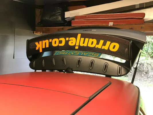 Additional product image of Orranje Giant Vinyl Orranje G-Wing Sticker