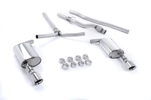 Product image of Milltek Exhausts Catback System Dual 100mm Jet - Non-Resonated MINI R55 Clubman Cooper S