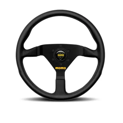 Product image of MOMO 320mm MOD.78 Steering Wheel - Black Leather