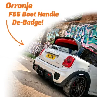 Product image of Orranje F56 Boot Handle De-Badge F55 F56 F57