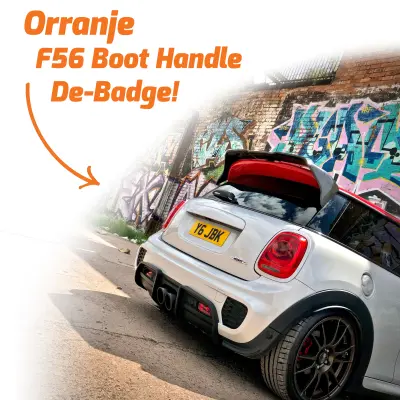 Product image of Orranje F56 Boot Handle De-Badge F55 F56 F57