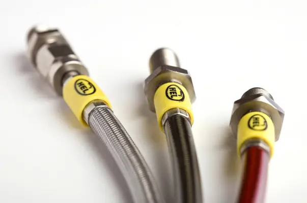 Product image of HEL Performance Stainless Steel R53 Braided Clutch Hose