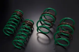 Product image of TEIN S-Tech S.Tech Lowering Springs R50 R52 R53 - 15mm / 15mm