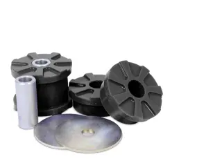 Product image of PFR5-1825BLK Powerflex Rear Diff Cross Member Bush (Black Series) R60 R61 4WD