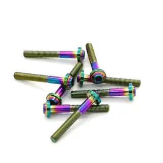 Product image of Orranje Rainbow Titanium Intercooler Snoot Boot Clamp Bolt Kit R53 R52 R50
