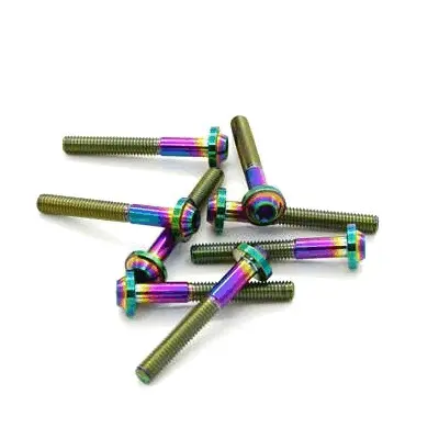 Product image of Orranje Rainbow Titanium Intercooler Snoot Boot Clamp Bolt Kit R53 R52 R50