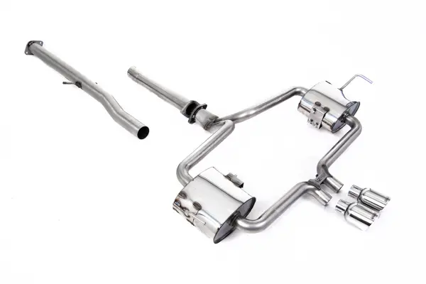 Product image of Milltek R53 Mini Catback Exhaust Hatchback - Non-Resonated Polished 76mm Trims SSXM479