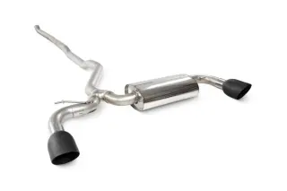 Product image of Scorpion Exhaust Non Resonated Cat Back System MINI Clubman F54 2015-18 - Ceramic Black 114mm Daytona Trims
