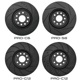Product image of Probite 294mm R53 JCW / R56 S / Bremtech Front Brake Discs Vented 294mmx22mm