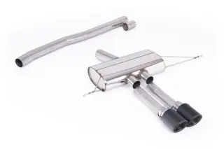 Product image of Milltek Mini F66 Non-Resonated OPF/GPF Back System for Sport Diffuser only with Carbon Tips