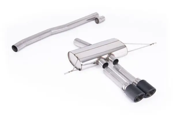 Product image of Milltek Mini F66 Non-Resonated OPF/GPF Back System for Sport Diffuser only with Carbon Tips