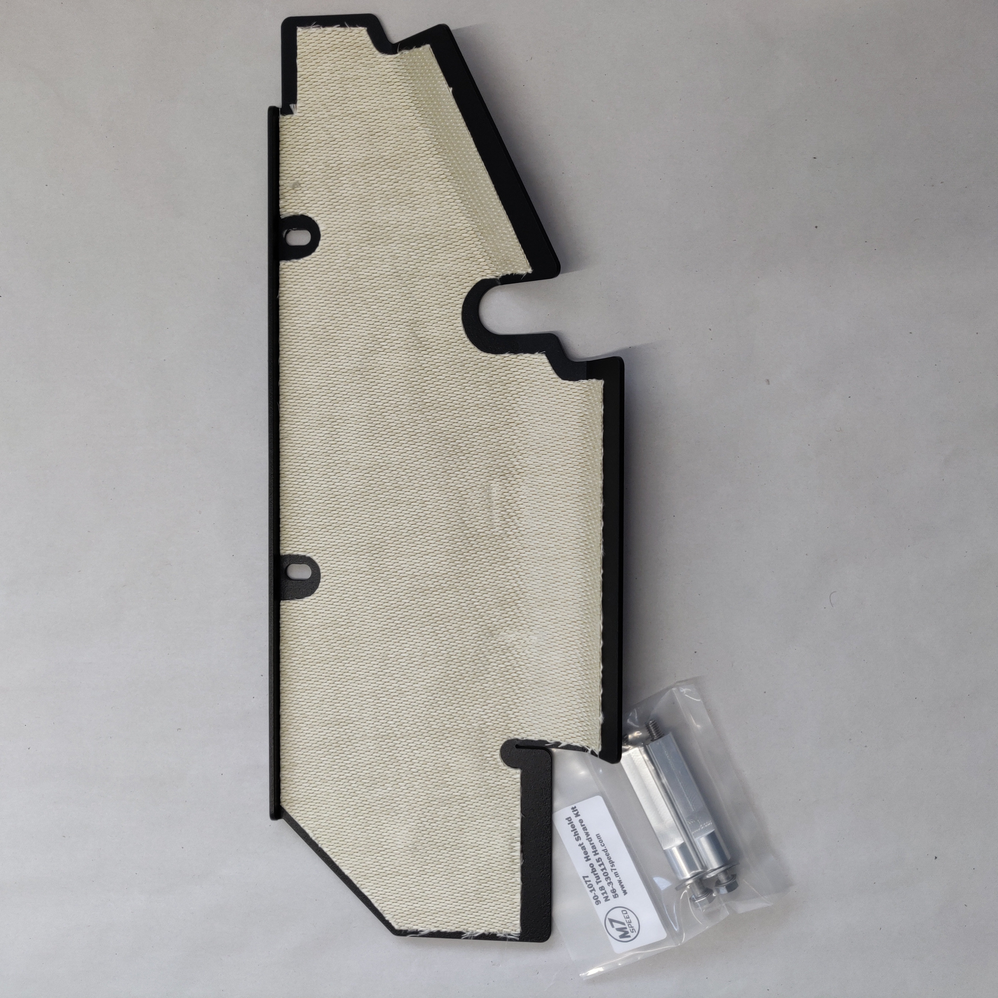 Additional product image of M7 Turbo Heat Shield R55 R56 R57 R58 R59 R60 R61 - Red