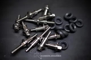Product image of 4Revision Engines Titanium Rocker Cover Bolt & Spacer Kit R53 R52 R50
