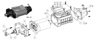 Product image of Harrop TVS900 Supercharger R53 R52