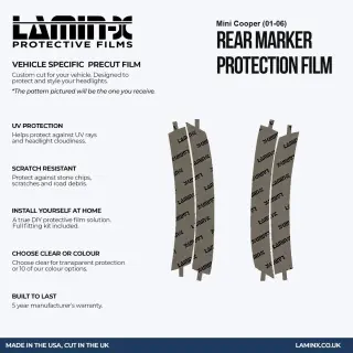 Product image of Lamin-x Door Handle Cup Paint Protection Mini Cooper (01-06) R50 R52 R53