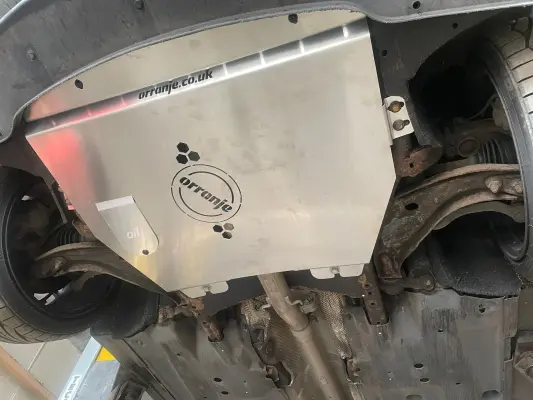 Orranje Skid Plate Sump Guard MINI R55 R56 R57 R58 R59