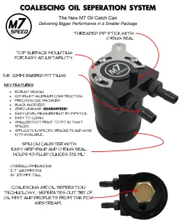 Product image of M7 Oil Catch Can R52 R53