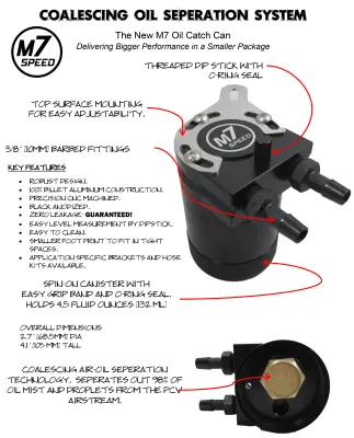 Product image of M7 Oil Catch Can R52 R53