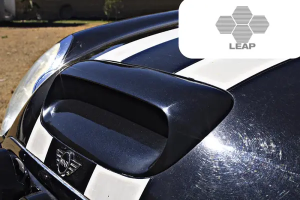 Additional product image of LEAP Omicron R53 MINI Larger Bonnet Scoop
