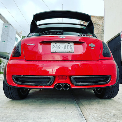 Mini r53 aero on sale front bumper