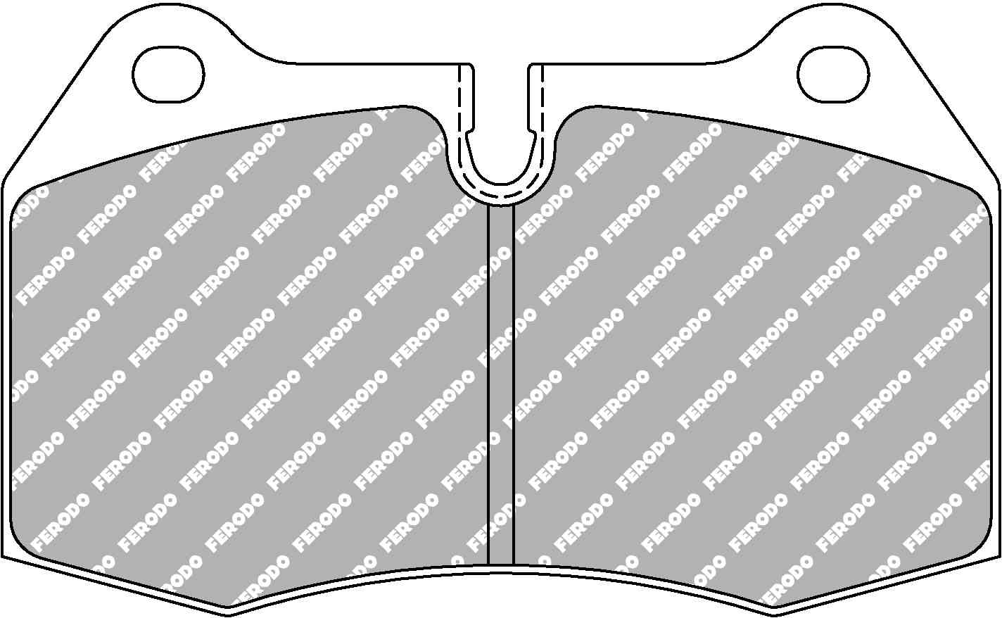 Ferodo DS2500 FCP1561H Brake Pads - MINI Cooper S R56 JCW Brembo Front ...