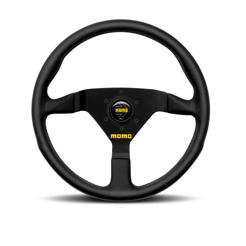 MOMO 320mm MOD.78 Steering Wheel Black Leather | Orranje