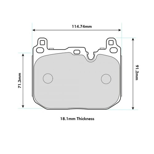 PBS ProTrack ProRace Front Brake Pads F54 F55 F56 F57 F60 8685