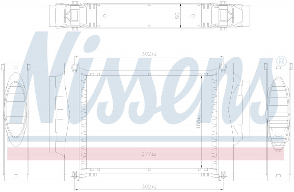 Nissens 961604 MINI Cooper S R53 JCW GP Intercooler