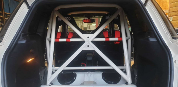 JP Cages MINI R56 Bolt In Multipoint Dash Dodger Full Roll Cage