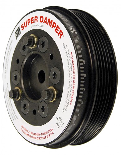 ATI Super Damper 0% R53 MINI Cooper S Dampened Crankshaft Pulley