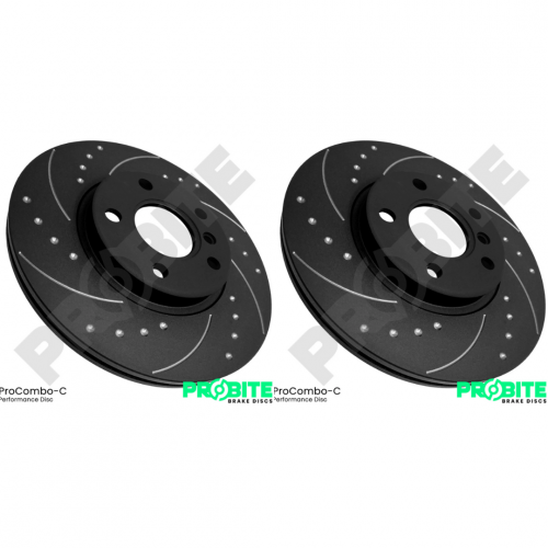 Probite 259mm Rear Brake Discs Solid R50 R52 R53