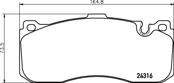 Mintex R56 JCW GP2 Front Brake Pads - MDB2974