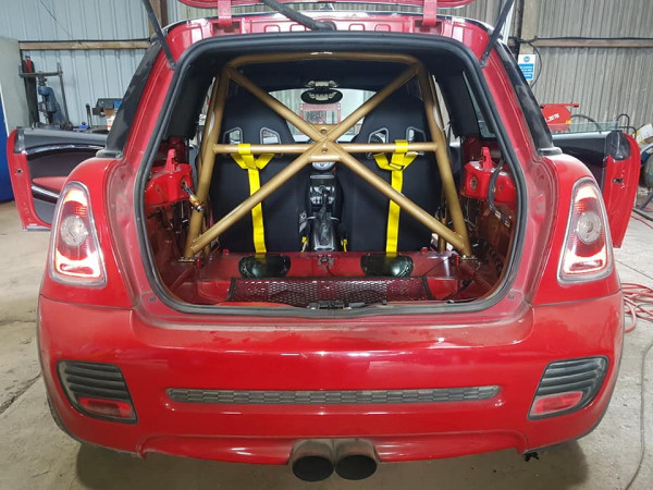 JP Cages MINI R56 Half Roll Cage