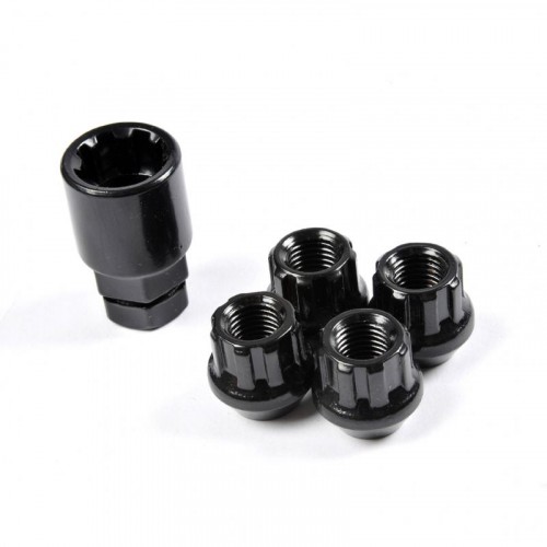 Mini Open Ended Locking Wheel Nuts for Wheel Stud Conversion M12x1.5 M14x1.25 R53 R56 F56