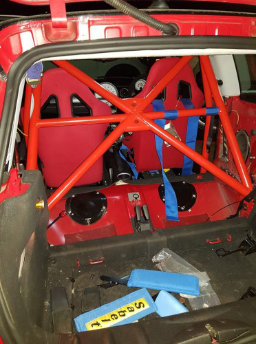 JP Cages MINI R53 Half Roll Cage