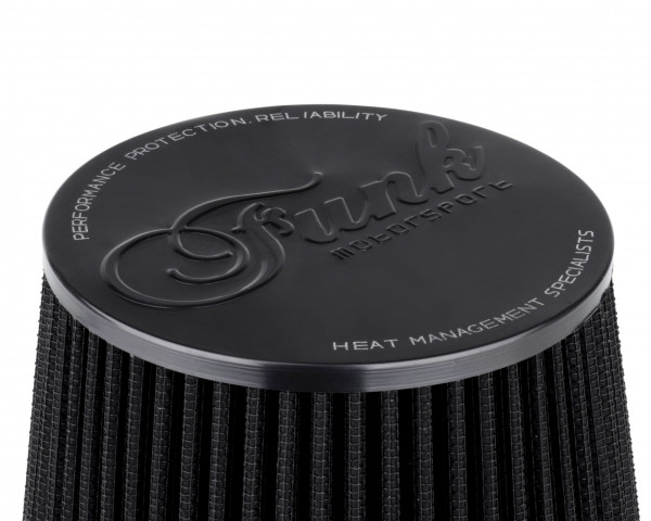 Funk Motorsport 3″ Black Stubby Performance Air Filter (Universal)