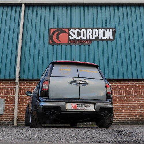 Scorpion Exhausts Catback System Polished 101mm Daytona - Non-Resonated MINI R55 Clubman Cooper S