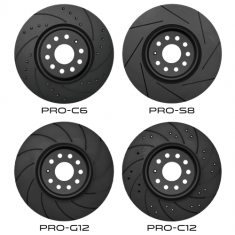 Probite 259mm Rear Brake Discs Solid R50 R52 R53