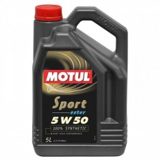 Motul 5ltr Sport 5W40 Ester Synthetic Engine Oil