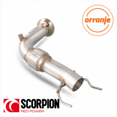 Scorpion Exhausts Downpipe De-Cat Pipe F56 Non-GPF 2013-2018